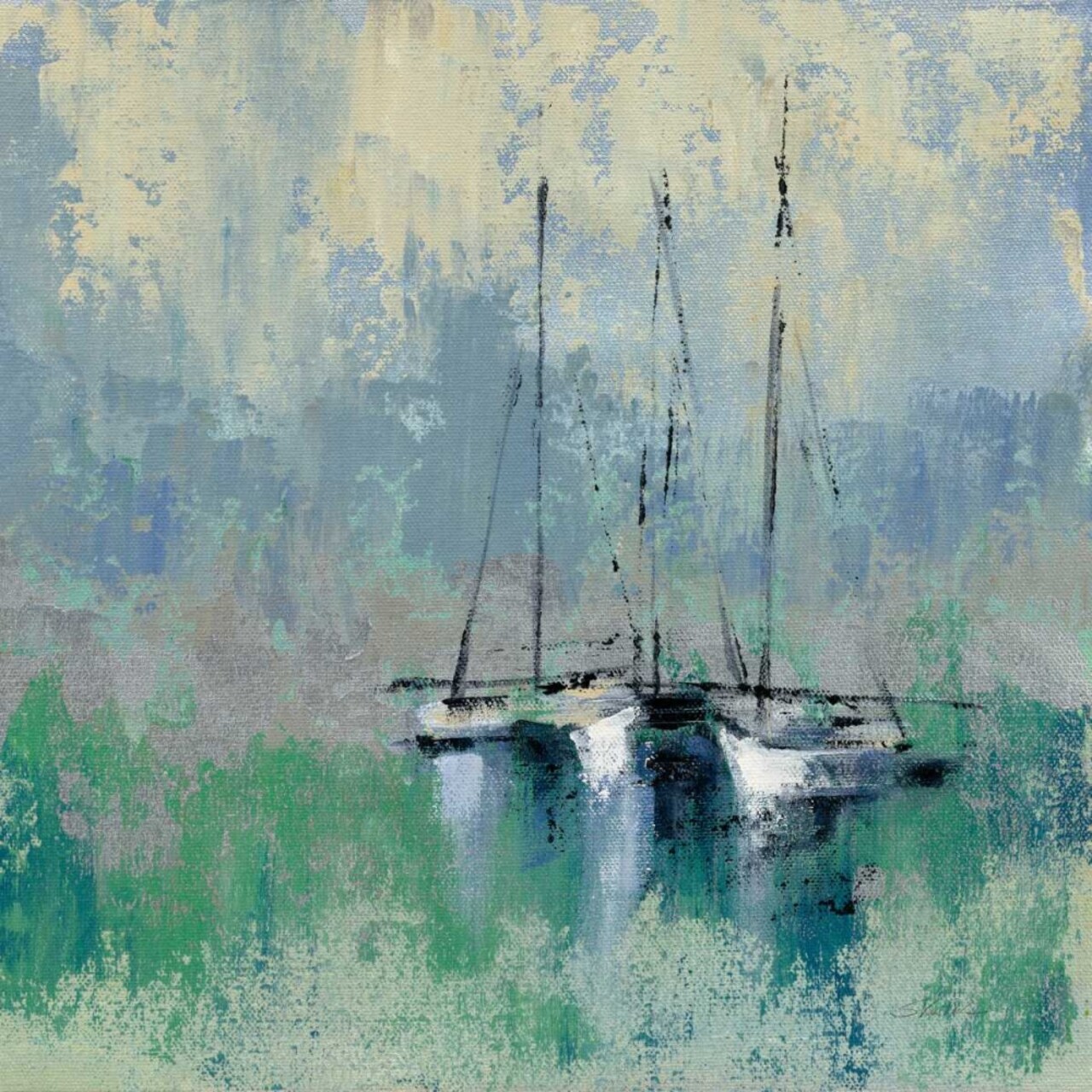 Boats in the Harbor II Poster Print by Silvia Vassileva - Item # VARPDX33971HR